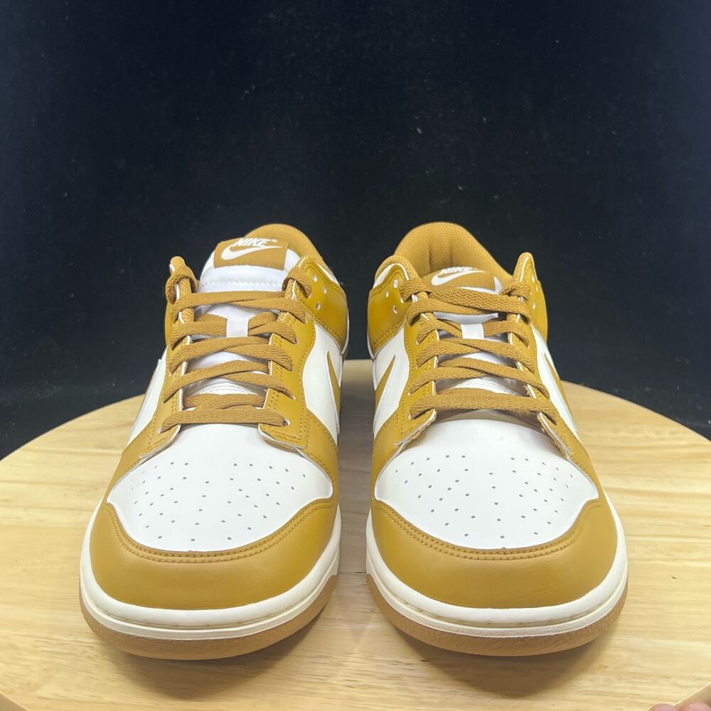 Men's Nike Dunk Low Retro Pale Ivory/Wheat-Pale Ivory (HF5441 108) Size 11.5 - Picture 3 of 10